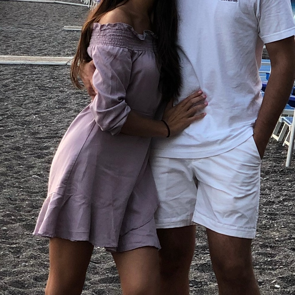 Purple dress